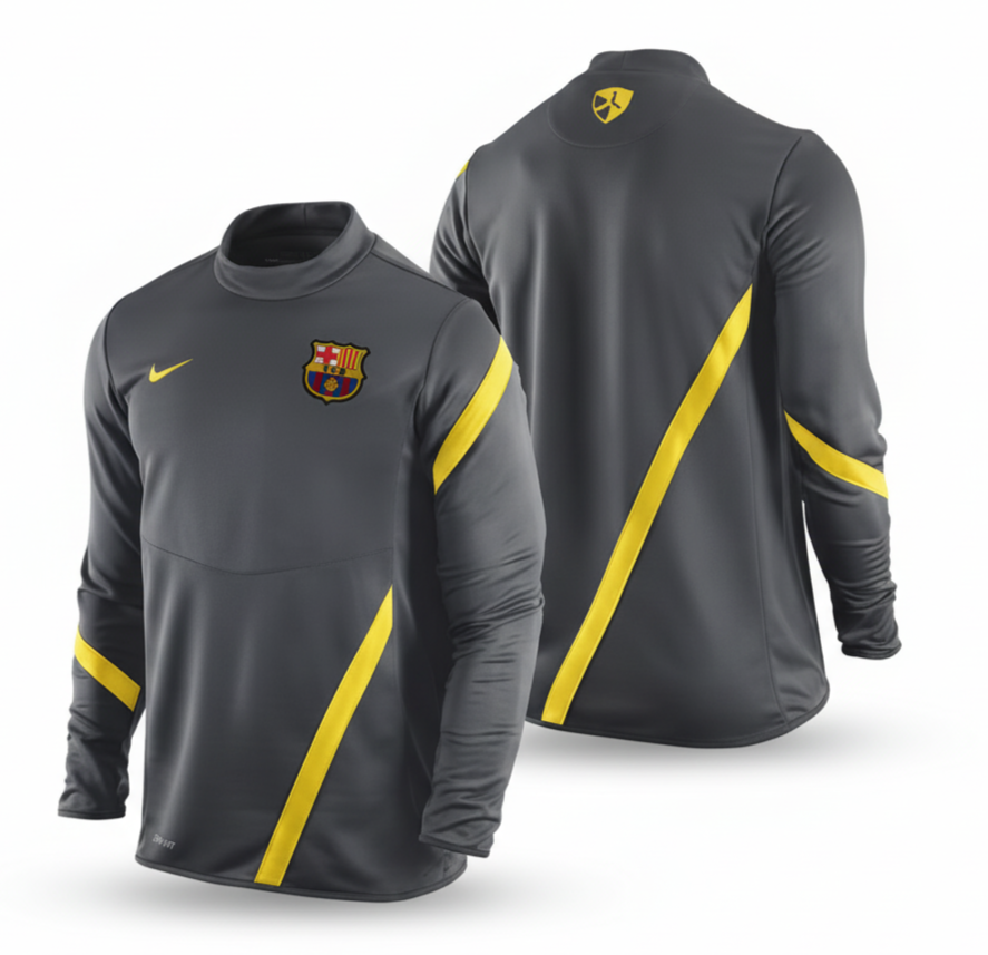 NIKE FC BARCELONA MIDLAYER SUDADERA DE ENTRENAMIENTO 2011/12 7