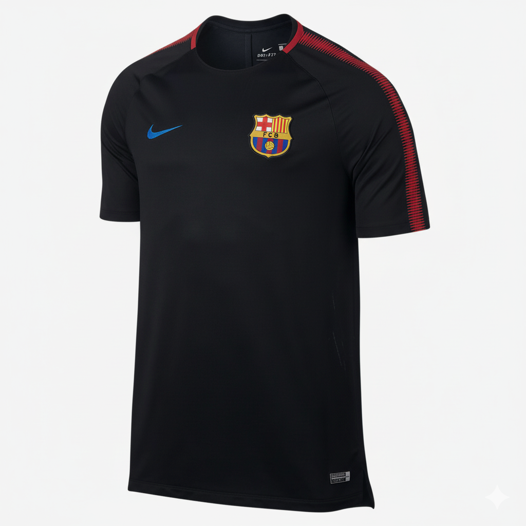 NIKE FC BARCELONA SQUAD BREATH JERSEY DE ENTRENAMIENTO 2017/18 3