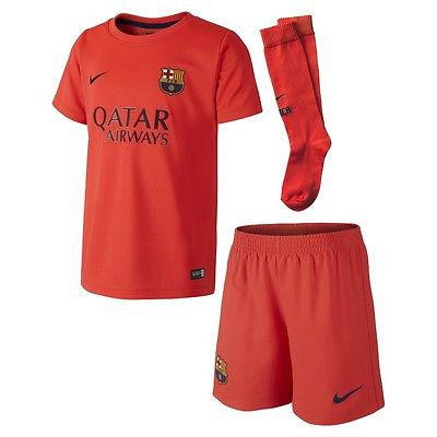NIKE FC BARCELONA UNIFORME DE VISITA PARA NIÑO 2014/15 1
