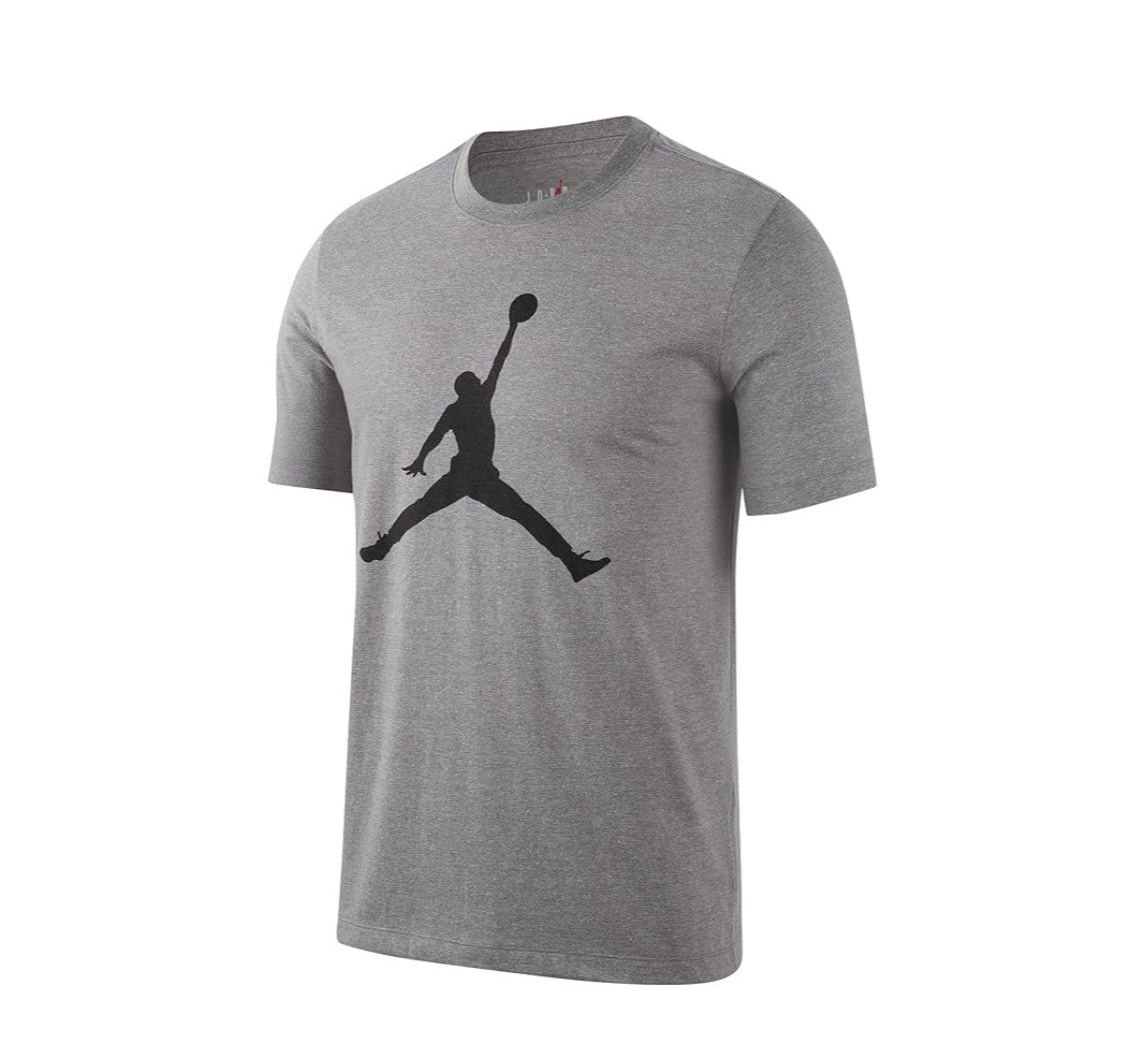 NIKE JORDAN JUMPMAN PLAYERA CREW MANGA CORTA Gris