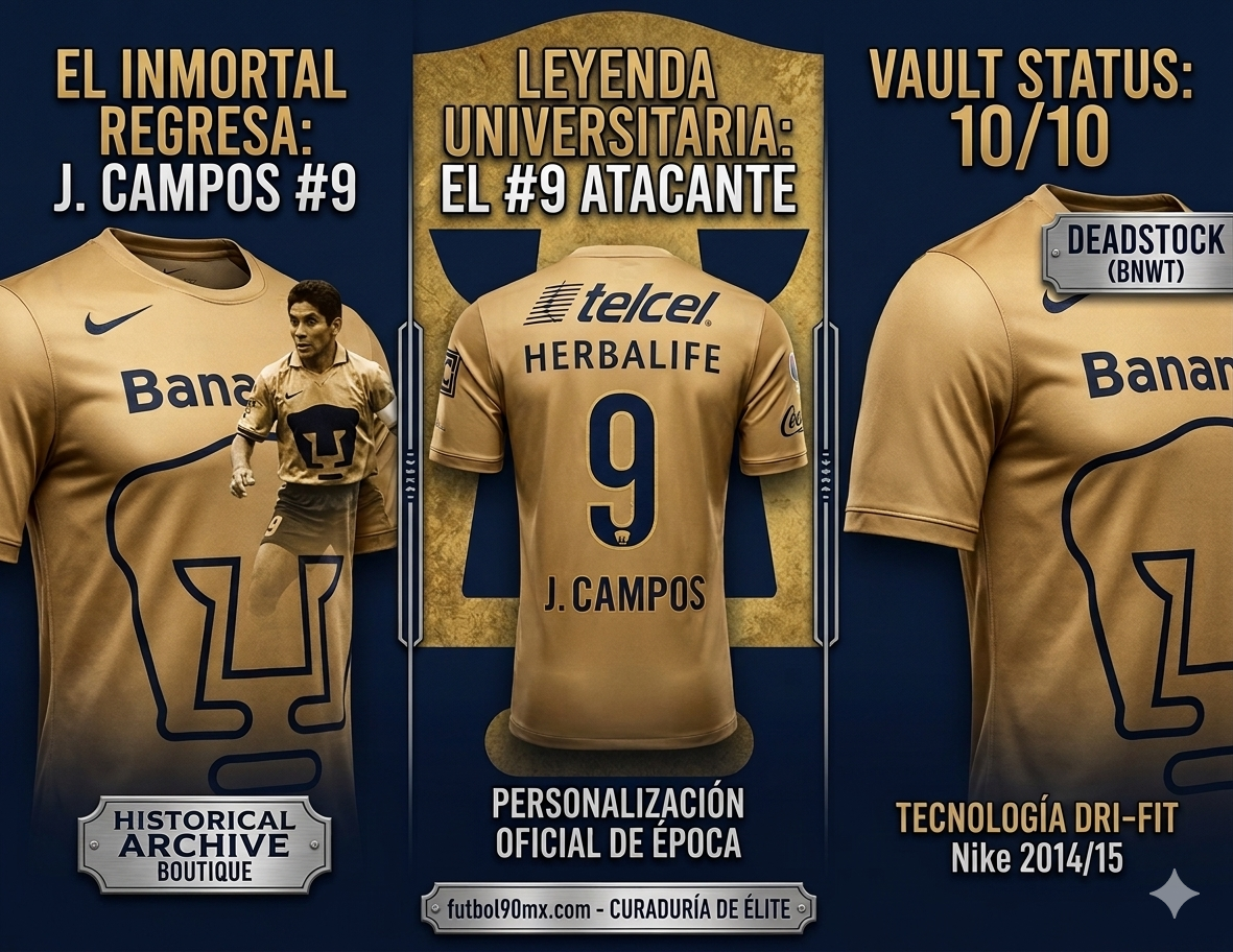 Jorge Campos El Inmortal Pumas UNAM Legend Series Historical Archive Boutique