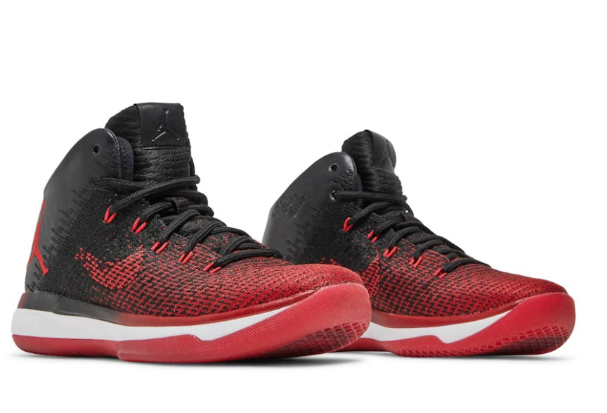 NIKE AIR JORDAN XXXI BANNED ZAPATOS DE BASKETBALL PARA NIÑOS Negro / Rojo 5