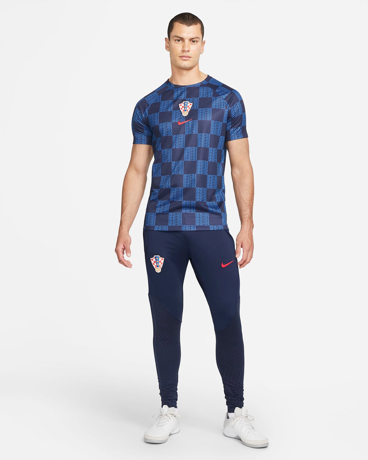 NIKE CROACIA JERSEY PRE PARTIDO DE ENTRENAMIENTO COPA MUNDIAL FIFA 2022 9