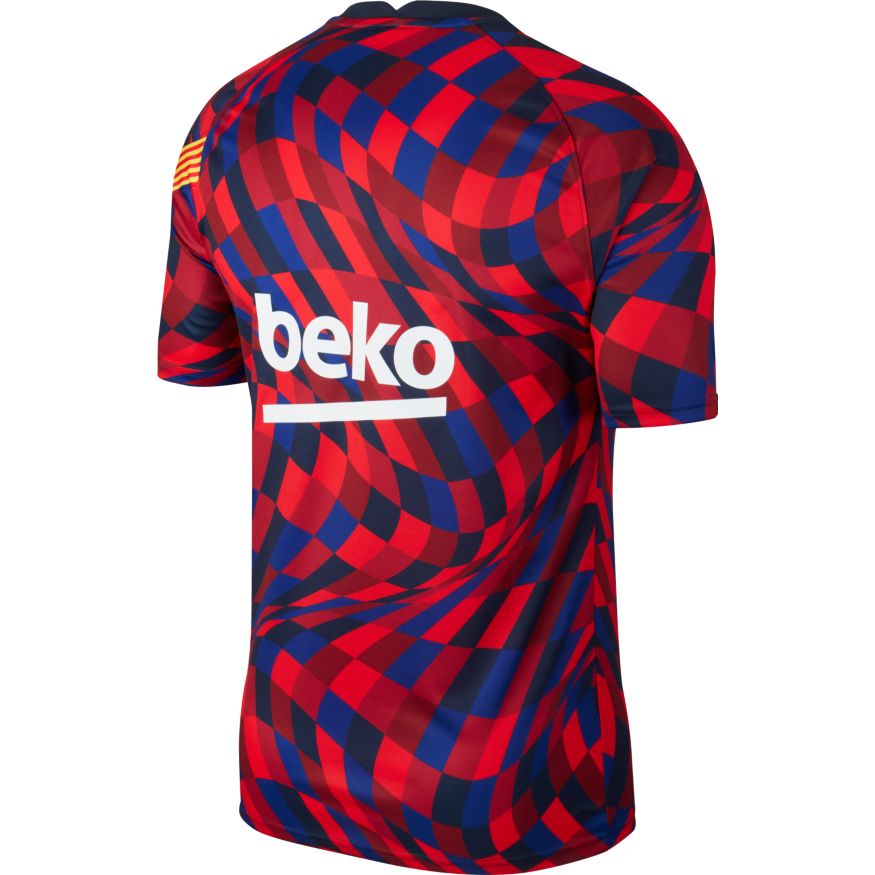 NIKE FC BARCELONA JERSEY DE ENTRENAMIENTO PRE PARTIDO 2020/21 2