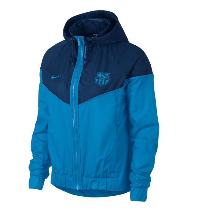 NIKE FC BARCELONA CHAMARRA WINDRUNNER PARA MUJER Azul 1