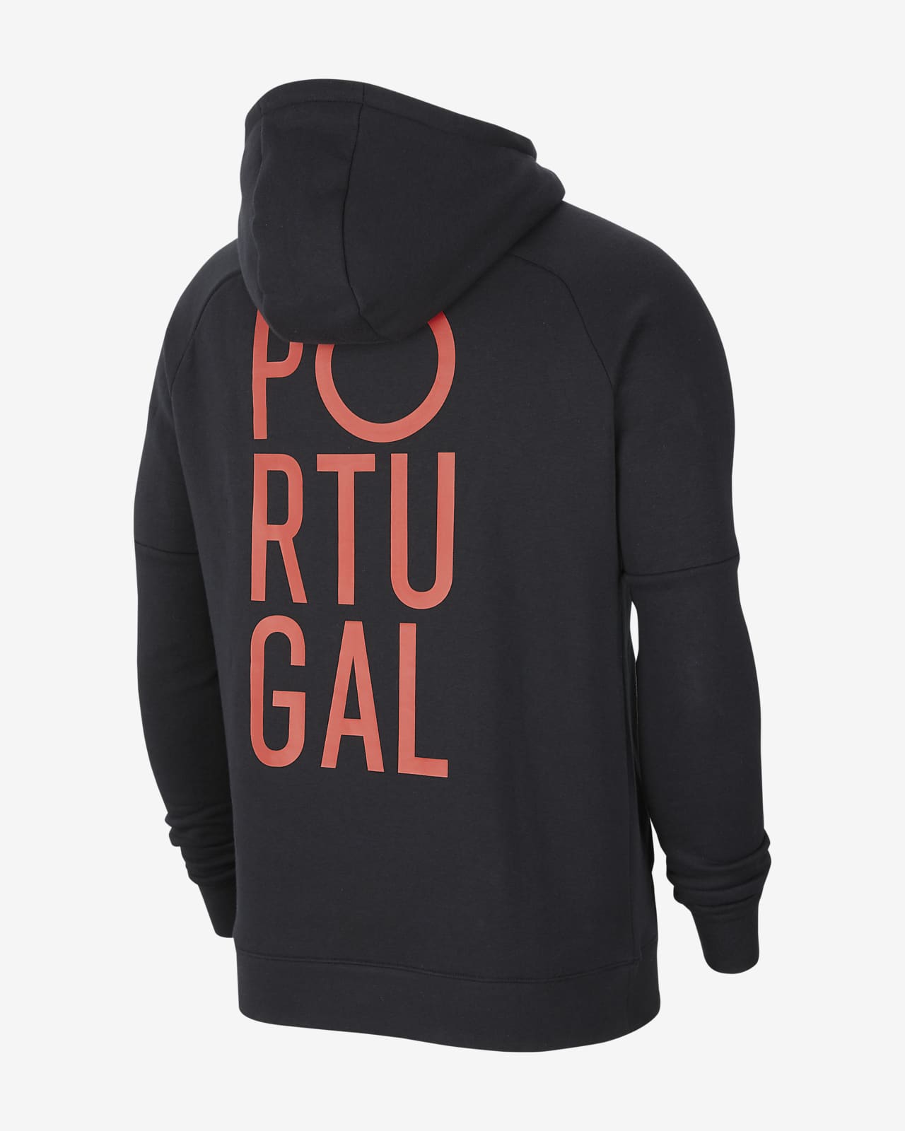 NIKE PORTUGAL SUDADERA CON GORRA DE FORRO POLAR EURO 2021 2