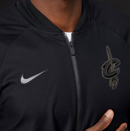 NIKE NBA CLEVELAND CAVALIERS CITY EDITION VARSITY JACKET 4