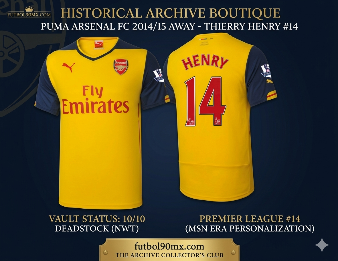 Puma Arsenal FC Thierry Henry 14 Historical Archive Boutique Futbol90mx