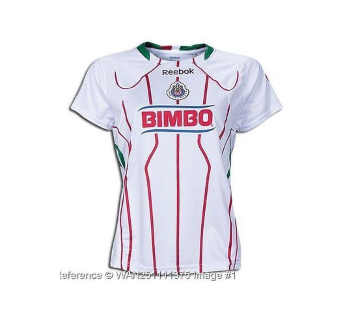 REEBOK CHIVAS DEL GUADALAJARA JERSEY DE VISITA PARA MUJER 2010/11 1