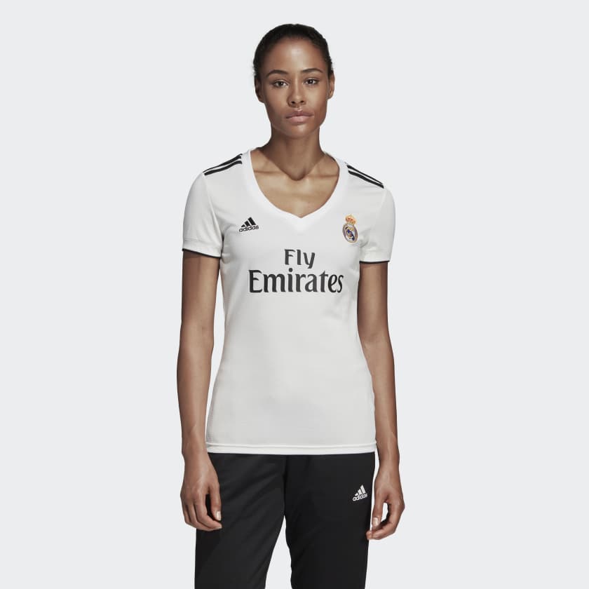 ADIDAS REAL MADRID JERSEY DE CASA PARA MUJER 2018/19