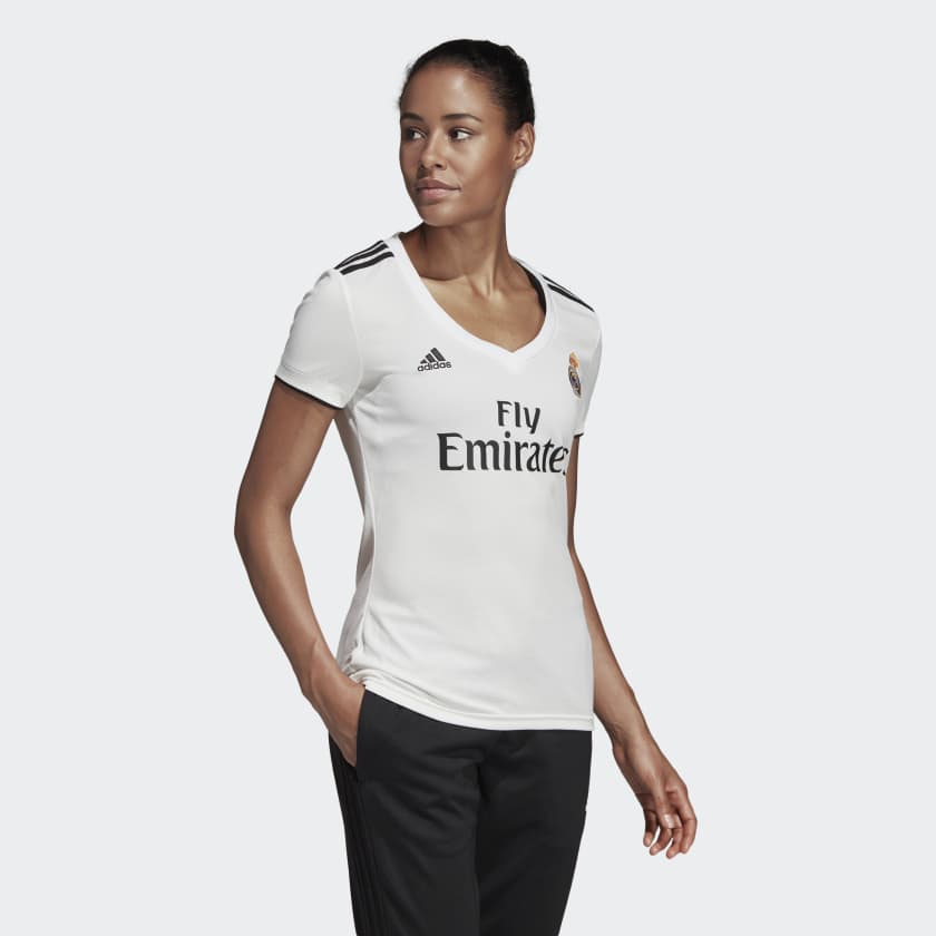 ADIDAS REAL MADRID JERSEY DE CASA PARA MUJER 2018/19
