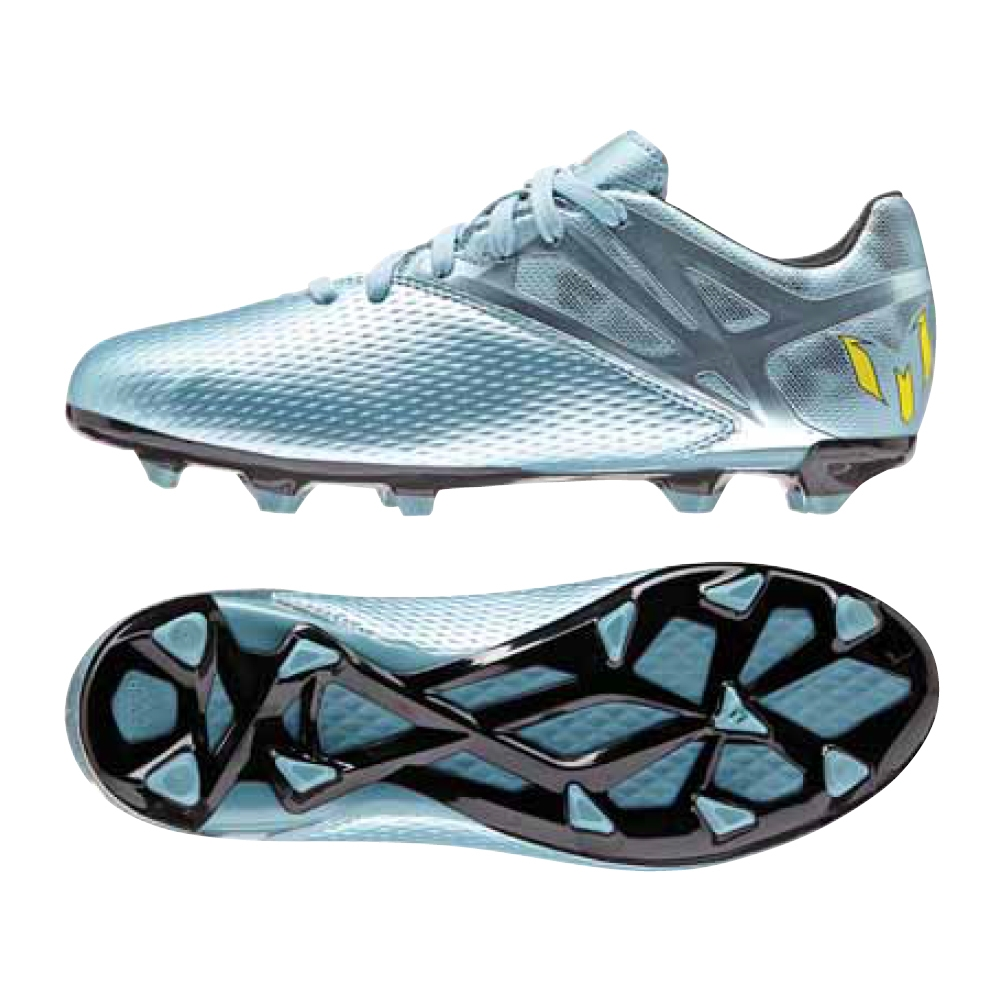 ADIDAS MESSI 15.3 FG ZAPATOS DE FÚTBOL PARA CÉSPED FIRME PARA NIÑOS Hielo 7