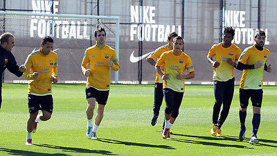NIKE FC BARCELONA JERSEY DE ENTRENAMIENTO Dorado Universitario 7