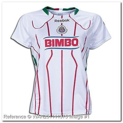 REEBOK CHIVAS DEL GUADALAJARA JERSEY DE VISITA PARA MUJER 2010/11 1