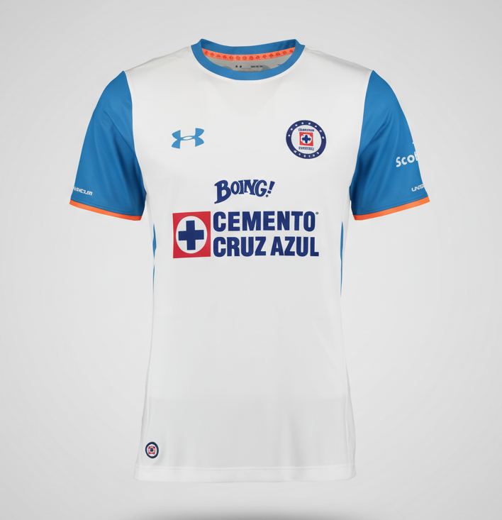 UA UNDER ARMOUR CEMENTEROS CRUZ AZUL JERSEY DE VISITA 2015/16 5