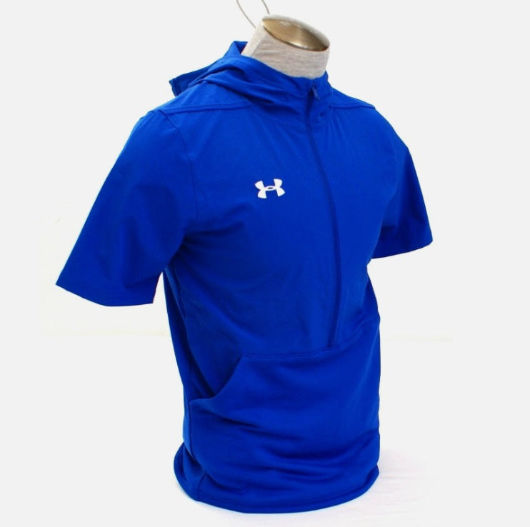 UNDER ARMOUR EVO CHAMARRA CAGE DE MANGA CORTA Azul Royal 4