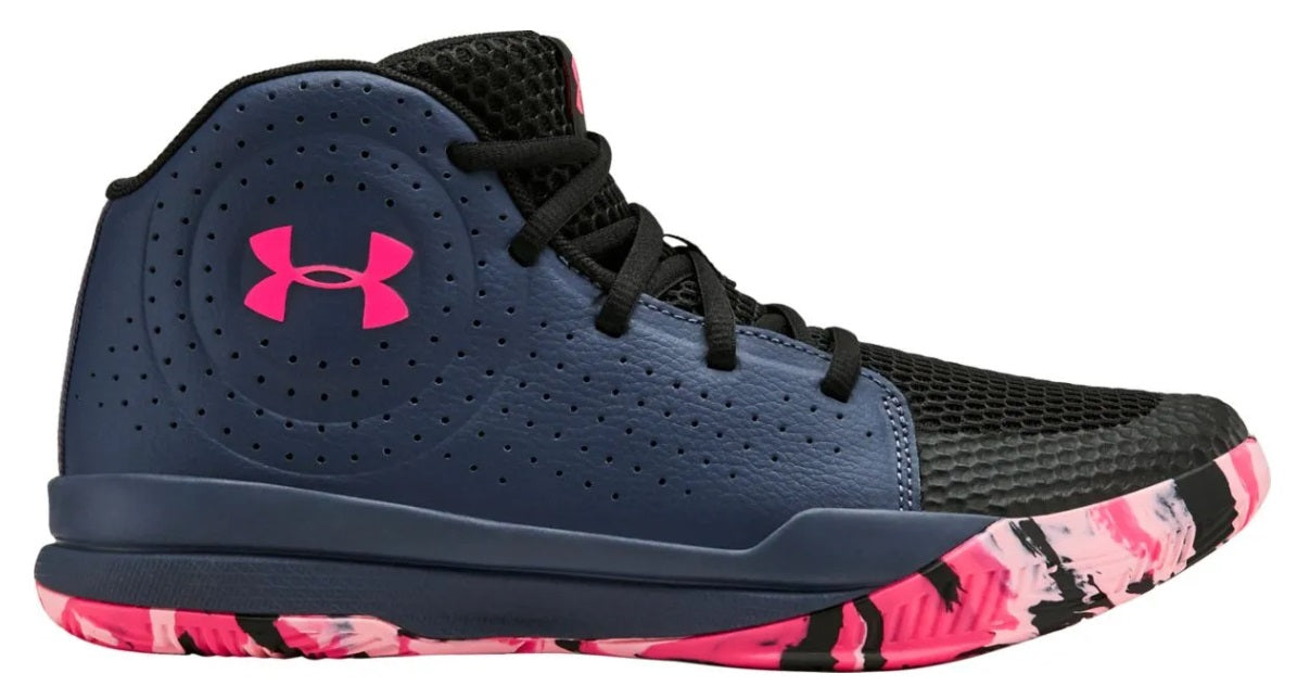 UNDER ARMOUR JET ZAPATOS DE BASKETBALL PARA NIÑO Reverse Gray 2