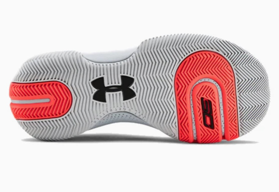 UNDER ARMOUR STEPHEN CURRY 3ZERO III ZAPATOS DE BASKETBALL PARA NIÑOS Negro / Gris 5