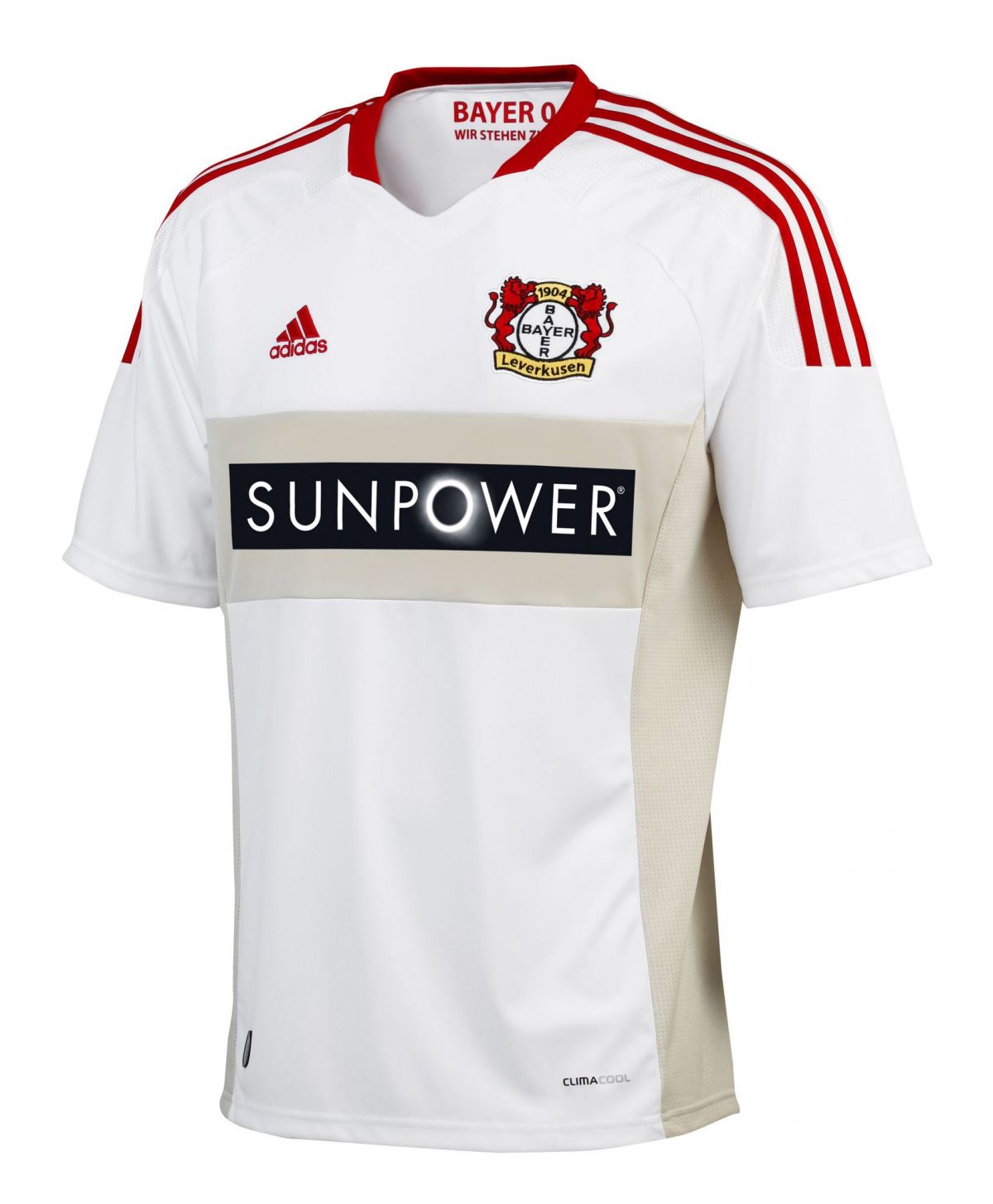 ADIDAS BAYER LEVERKUSEN JERSEY DE VISITA PARA NIÑOS 2012/13 3