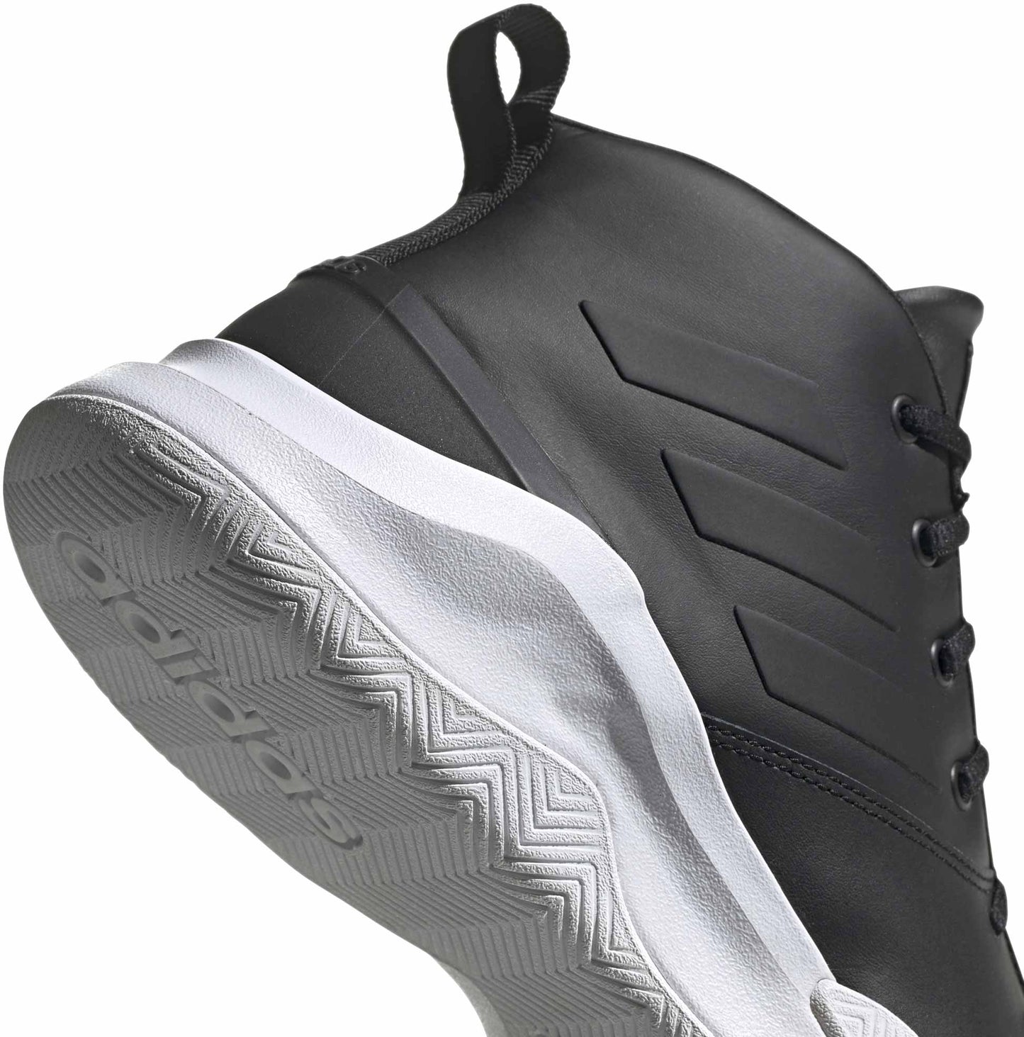 ADIDAS OWN THE GAME ZAPATOS DE BASKETBALL Negro 9