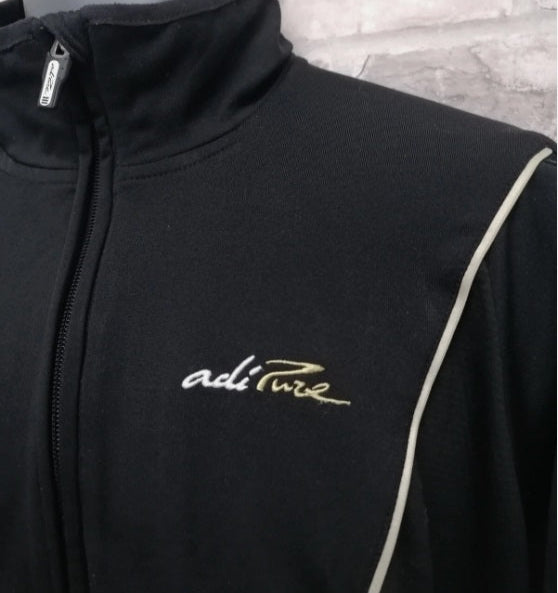 ADIDAS ADIPURE STYLE SUDADERA DE ENTRENAMIENTO DE 1/2 CIERRE Negro 4