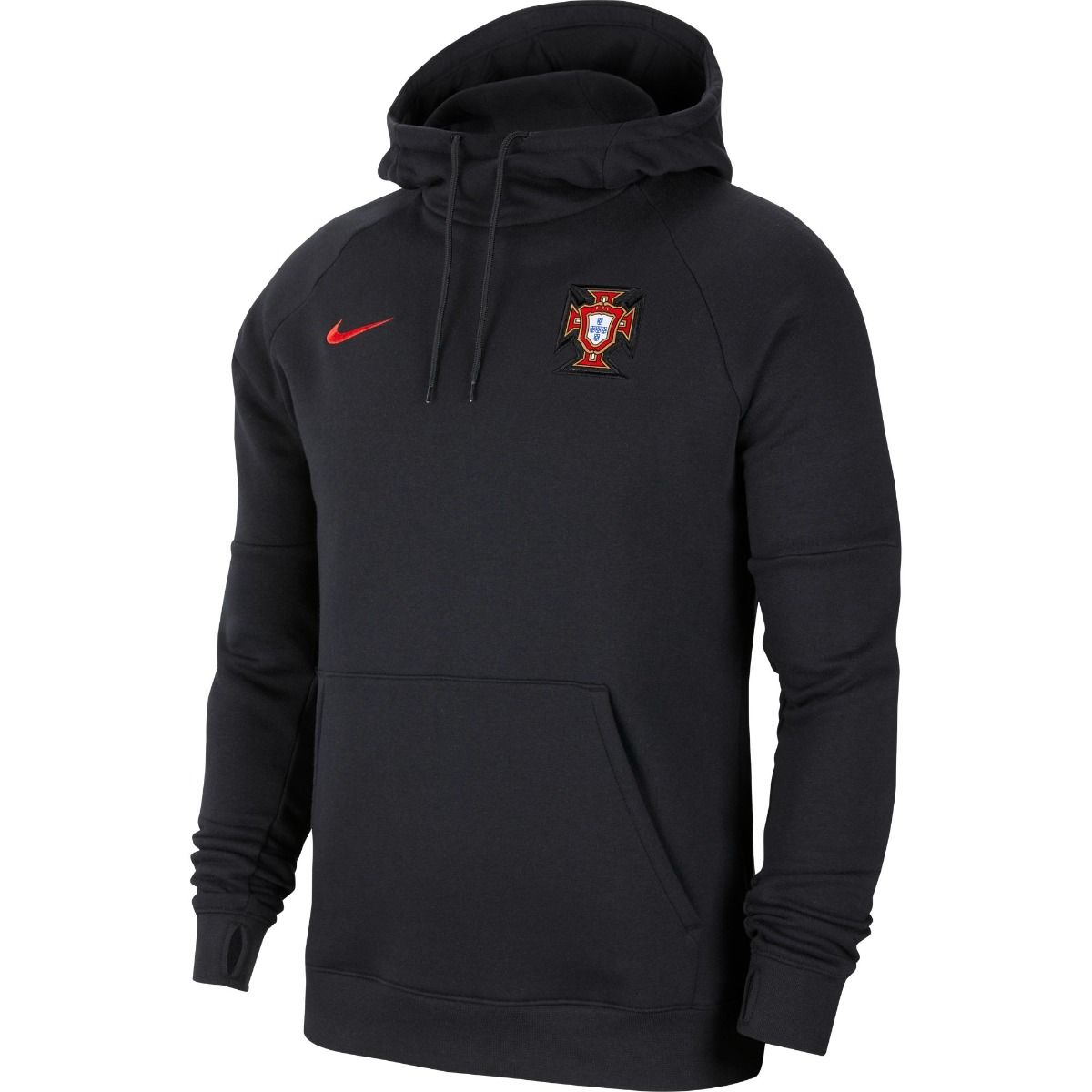 NIKE PORTUGAL SUDADERA CON GORRA DE FORRO POLAR EURO 2021 5