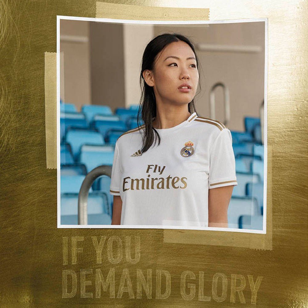 ADIDAS REAL MADRID JERSEY DE CASA PARA MUJER 2019/20 3