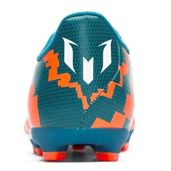 ADIDAS MESSI F10.3 FG ZAPATOS DE FÚTBOL PARA SUPERFICIE FIRME PARA NIÑOS Azul Turquesa 7