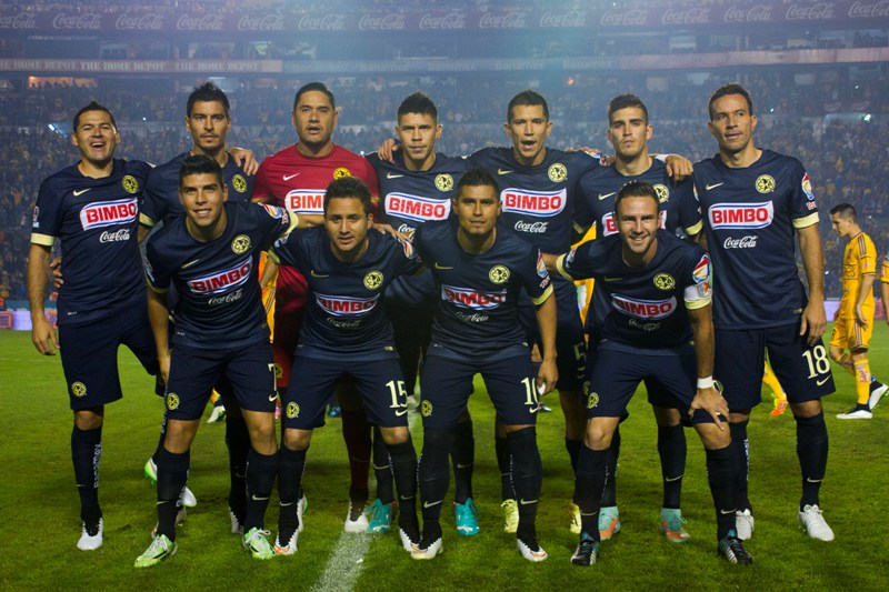 NIKE CLUB AMERICA SHORTS DE CASA Y VISITA 2014/15 4