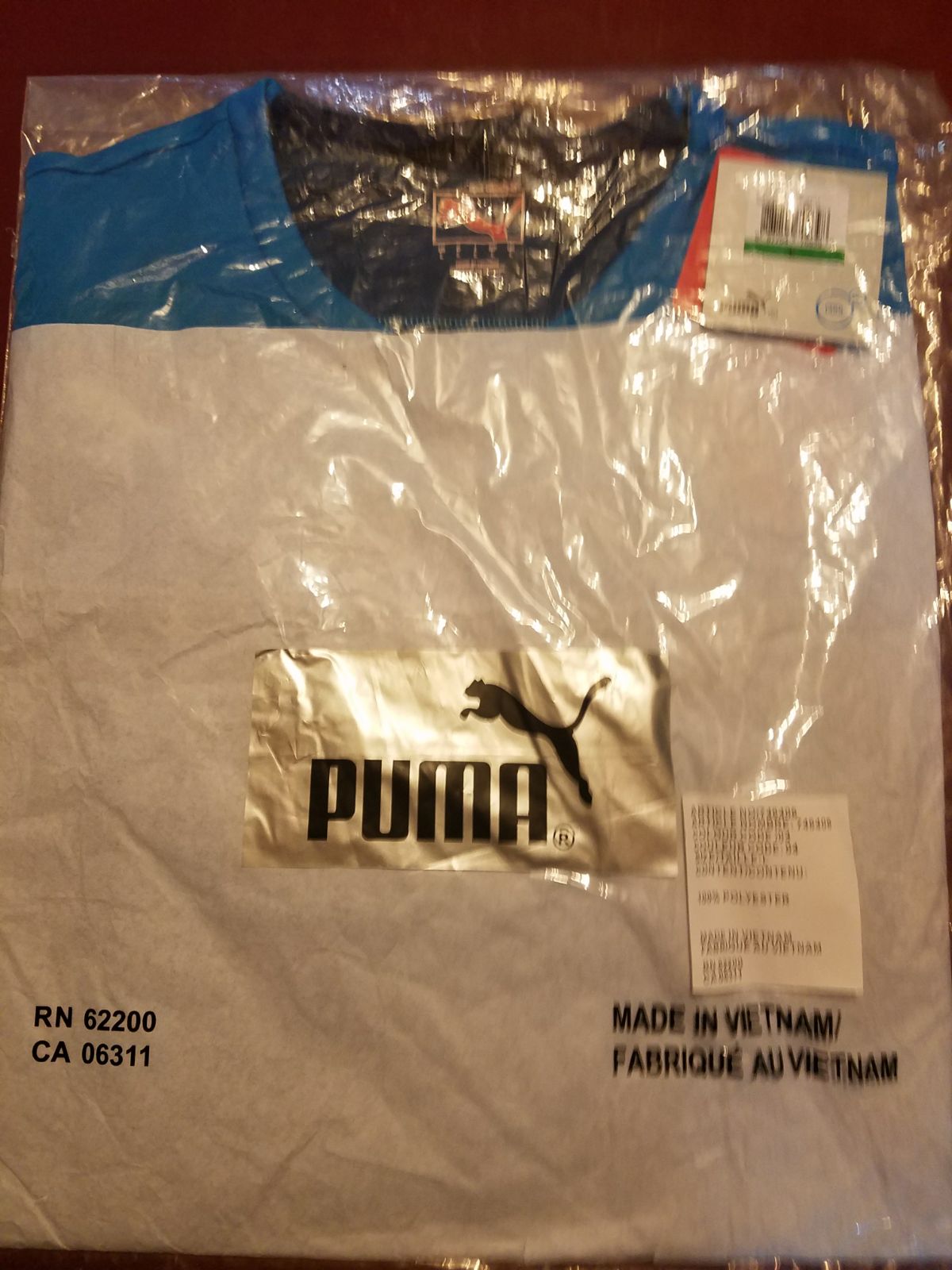 PUMA ARSENAL FC JERSEY DE ENTRENAMIENTO 2014/15 Azul Metilo 3