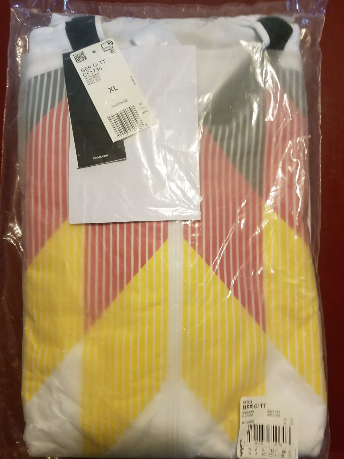ADIDAS ALEMANIA CHAMARRA DE PISTA COPA MUNDIAL FIFA 2018 9