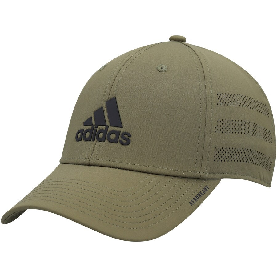 ADIDAS GORRA GAMEDAY III AJUSTE ELASTICO Olivo 5