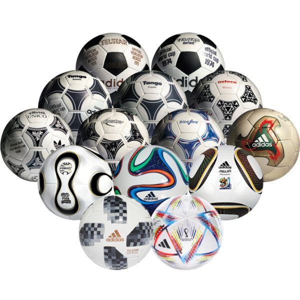 ADIDAS HISTORICAL SET DE MINI BALONES COPA MUNDIAL FIFA 4