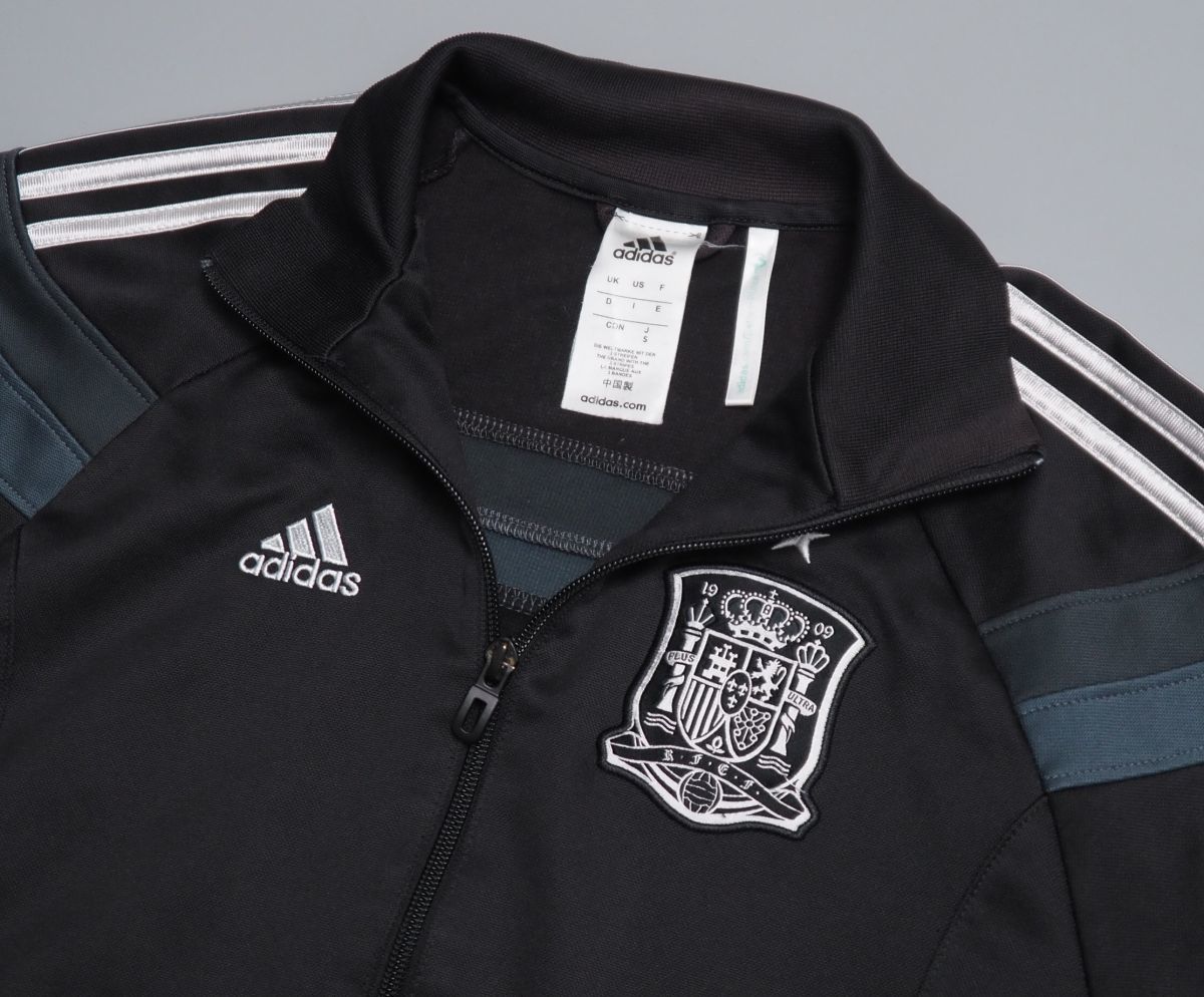 ADIDAS ESPAÑA CHAMARRA ANTHEM COPA MUNDIAL FIFA 2014 Negro 3