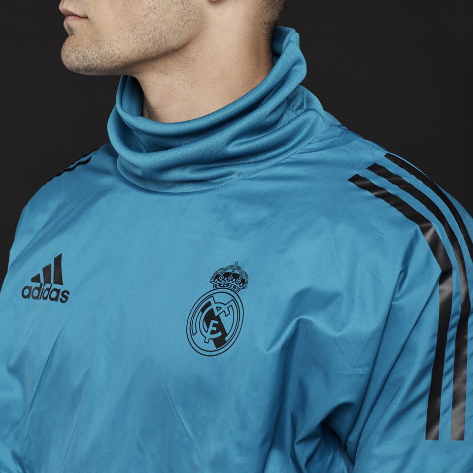 ADIDAS REAL MADRID SUDADERA HÍBRIDA DE ENTRENAMIENTO UEFA CHAMPIONS LEAGUE 2017/18 5