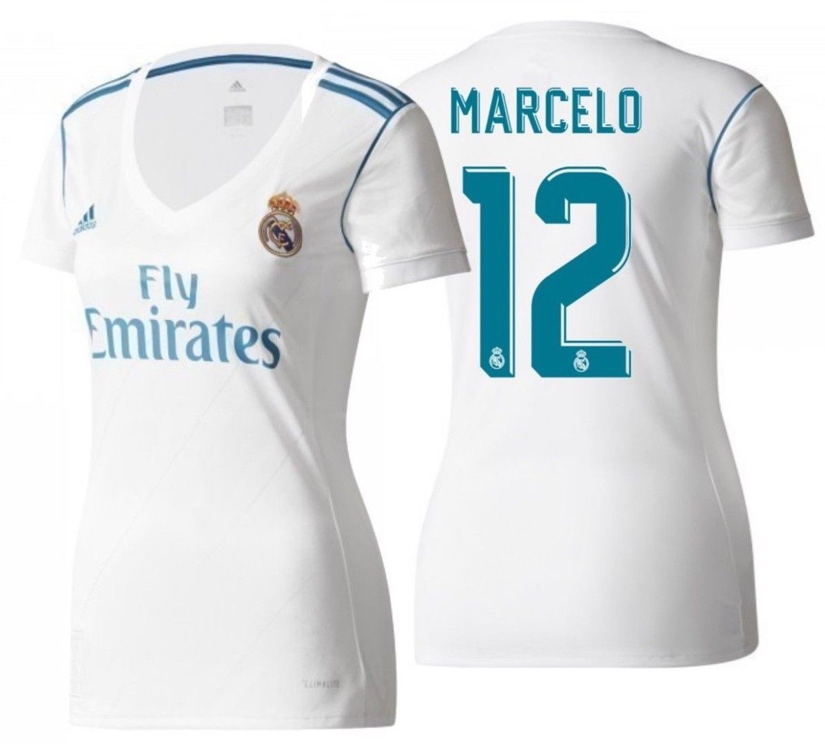 ADIDAS MARCELO REAL MADRID JERSEY DE LOCAL PARA MUJER 2017/18 1