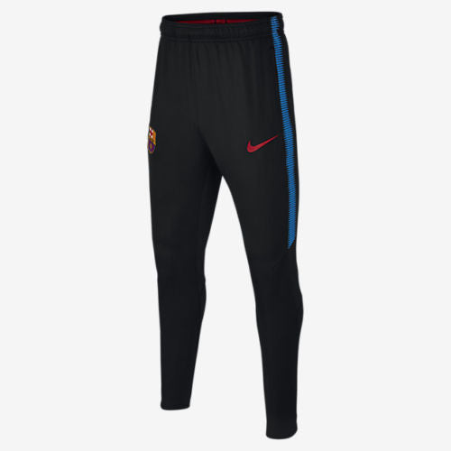 NIKE FC BARCELONA DRY SQUAD PANTS DE ENTRENAMIENTO PARA NIÑO 2017/18 Negro 1