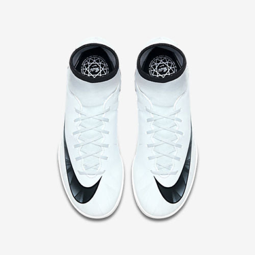 NIKE MERCURIALX VICTORY VI CR7 IC ZAPATOS PARA FUTBOL SALA PARA NIÑO Azul Tinto 5