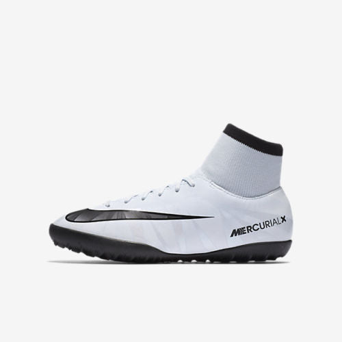 NIKE MERCURIALX VICTORY VI CR7 DF ZAPATOS PARA CESPED ARTIFICIAL TURF PARA NIÑO Azul Tinto 2