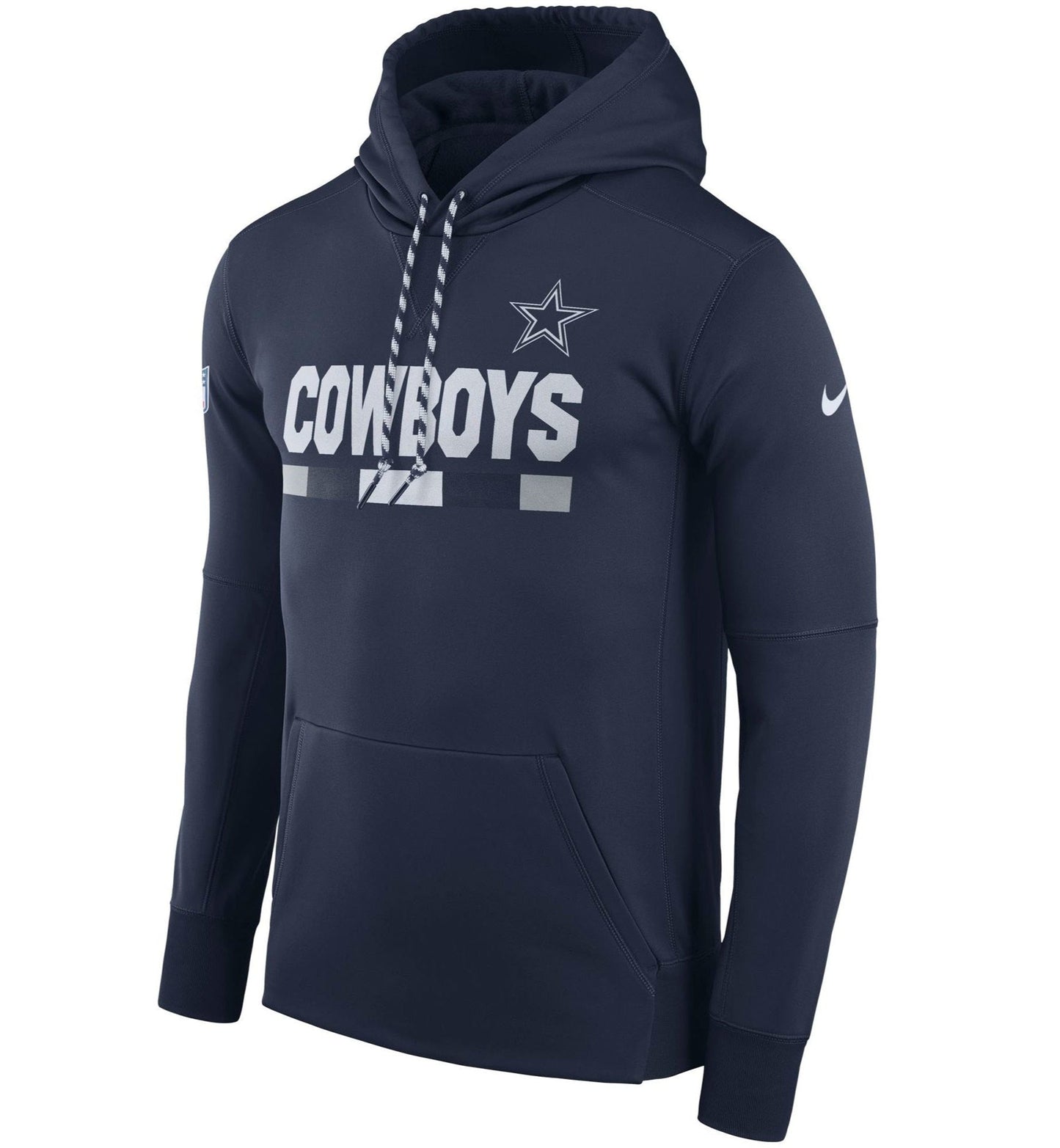 NIKE NFL DALLAS COWBOYS ON FIELD APPAREL SUDADERA THERMA-FIT CON GORRA 1