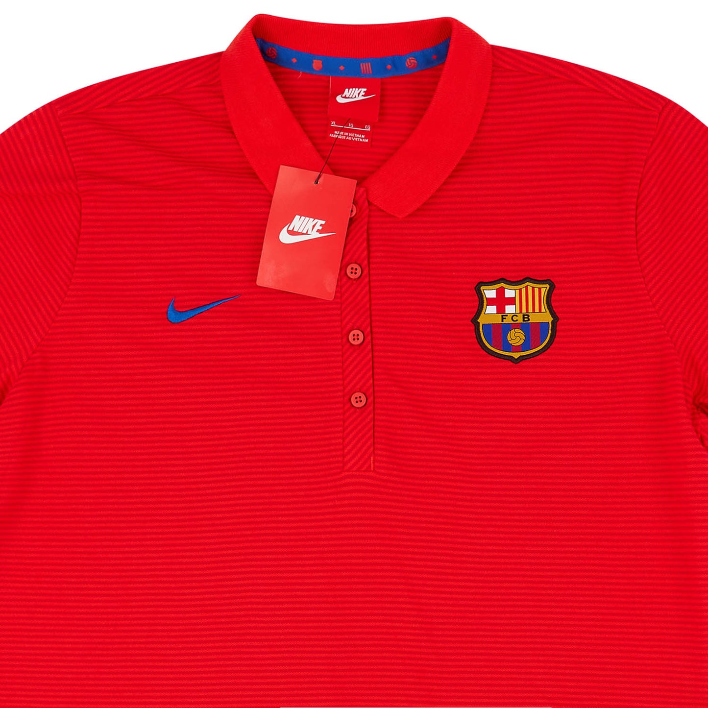 NIKE FC BARCELONA AUTHENTIC LEAGUE PLAYERA POLO PARA MUJER 2016/17 3