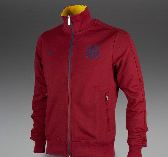 NIKE FC BARCELONA CHAMARRA AUTENTICA N98 Rojo Team 4