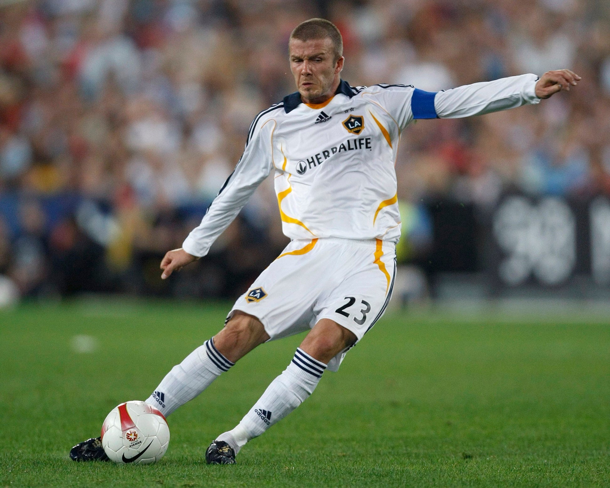 ADIDAS DAVID BECKHAM LOS ANGELES GALAXY JERSEY DE CASA 2007 5