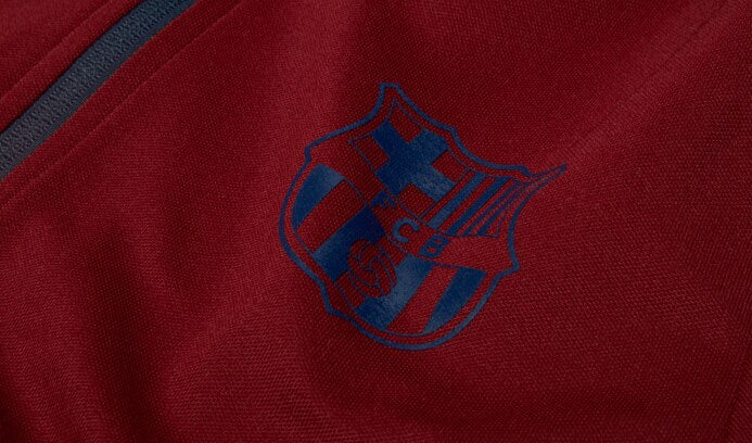 NIKE FC BARCELONA CHAMARRA AUTENTICA N98 Rojo Team 6
