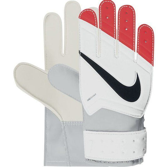 NIKE GK JR. GRIP GUANTES DE PORTERO Blanco/Carmesí Total 1