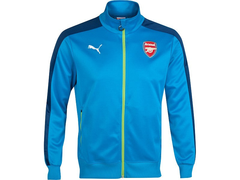 PUMA ARSENAL FC CHAMARRA ANTHEM T7 2014/15 Azul Metilo 3
