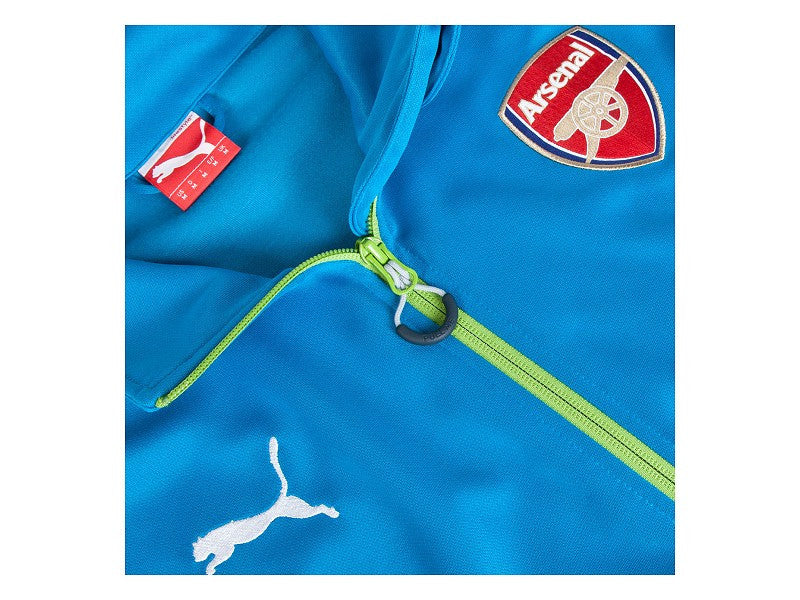 PUMA ARSENAL FC CHAMARRA ANTHEM T7 2014/15 Azul Metilo 6