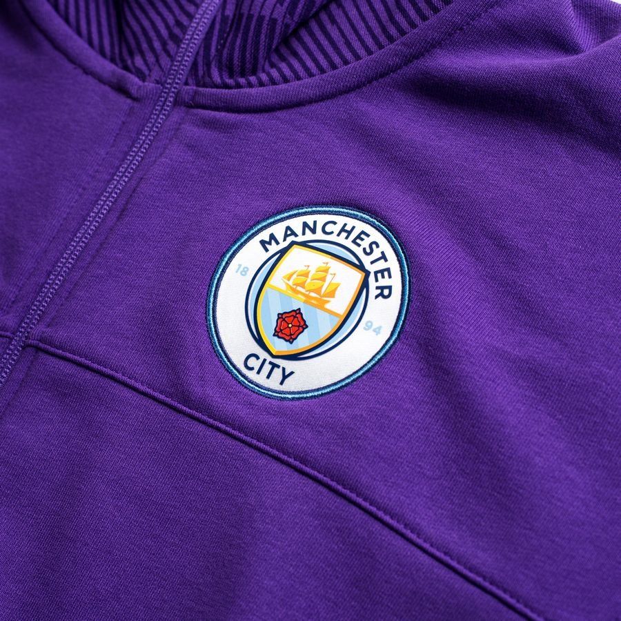 PUMA MANCHESTER CITY CASUALS CHAMARRA DE GORRA PARA MUJER 2019/20 Purpura 4