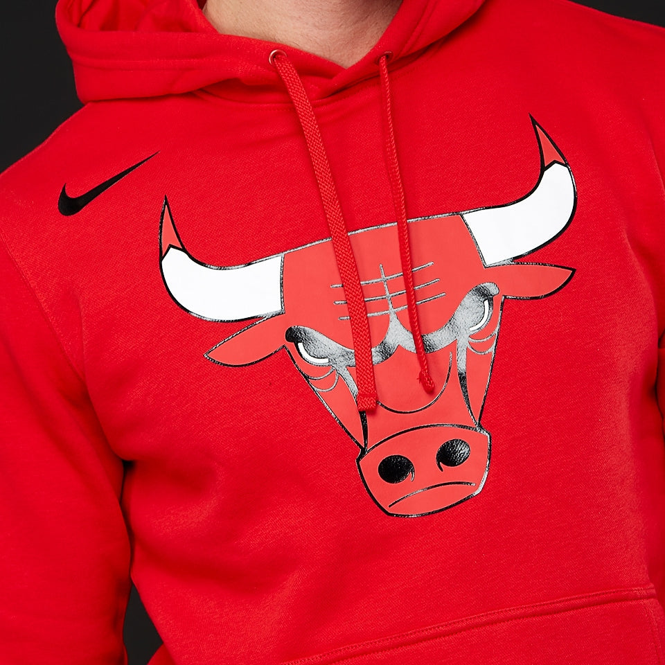 NIKE NBA CHICAGO BULLS LOGO SUDADERA CON GORRA Rojo 5