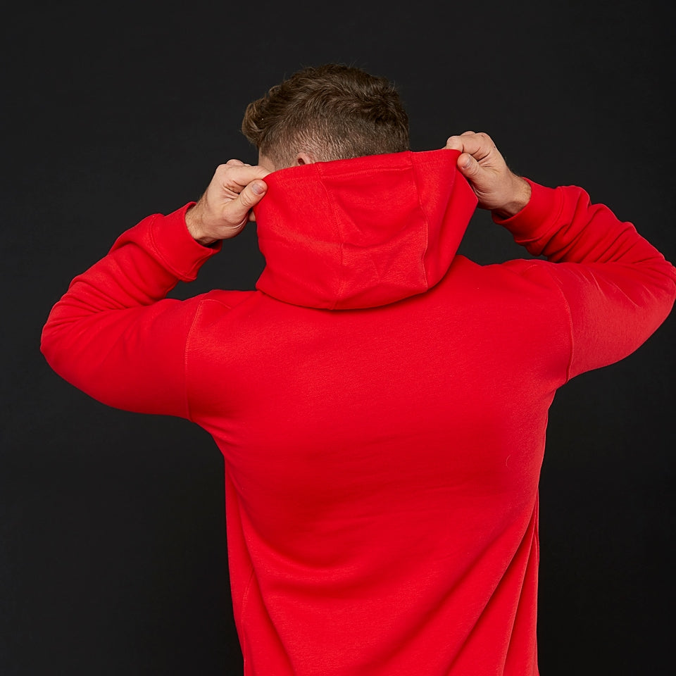 NIKE NBA CHICAGO BULLS LOGO SUDADERA CON GORRA Rojo 4